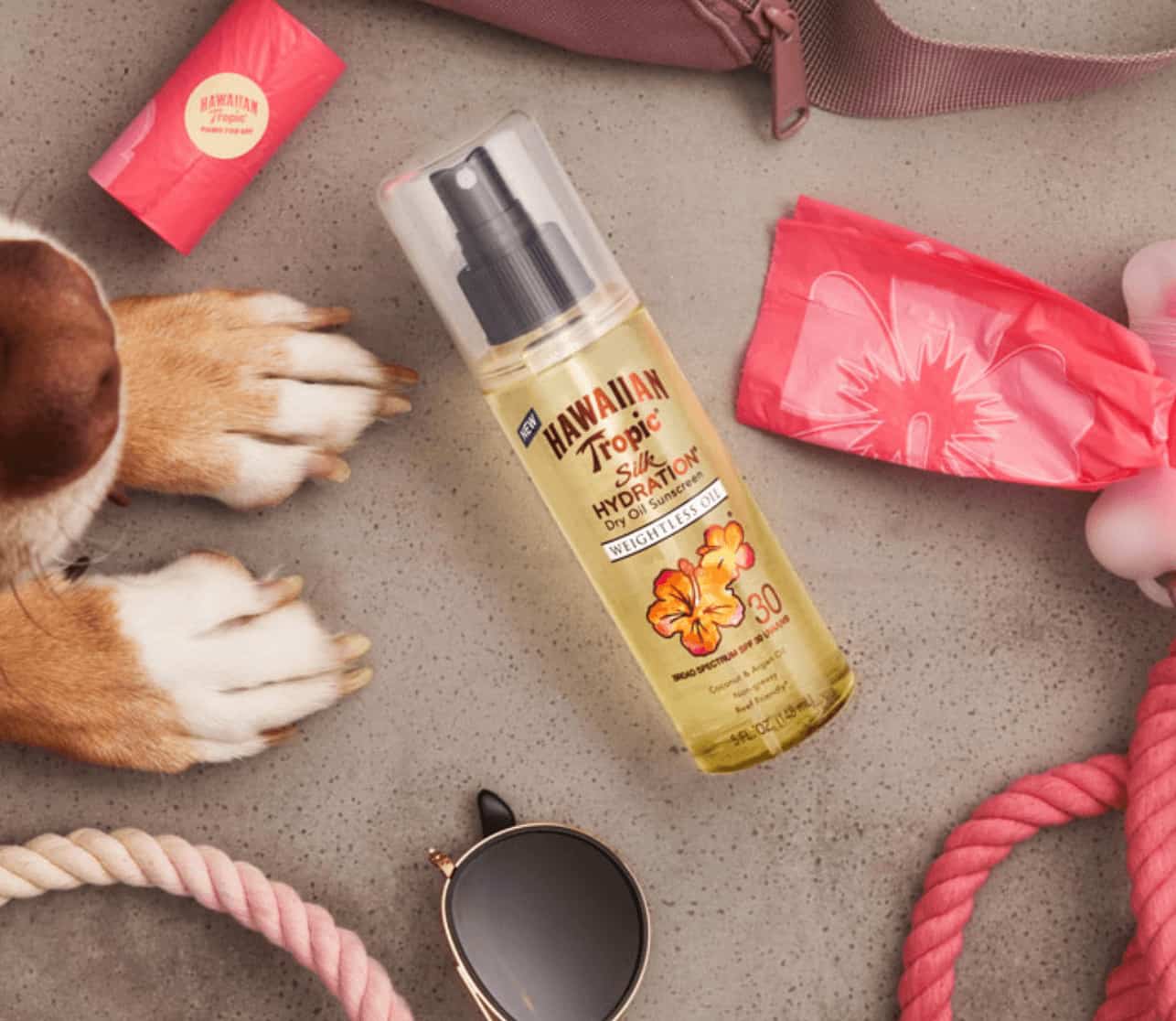 hawaiian tropic paws for spf